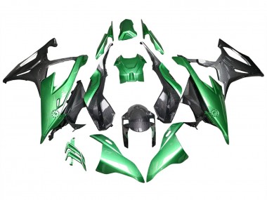 Purchase 2019-2022 BMW S1000RR Motorcycle Fairings - Glossy Black Green Carbon Fiber Canada