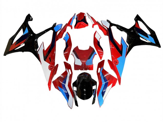 2019-2022 BMW S1000RR Motorcycle Fairing - Black Red Blue White Canada