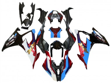 Purchase 2019-2022 BMW S1000RR Motorcycle Fairings - Black Red Blue Canada