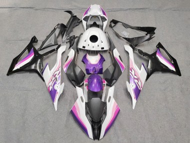 Purchase 2019-2022 BMW S1000RR Motorcycle Fairings - Pink Purple White Canada