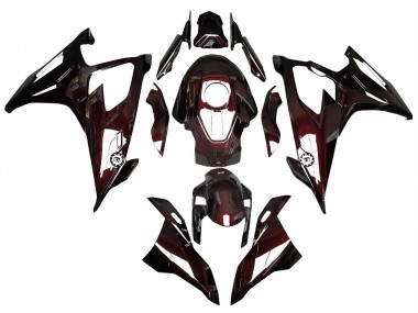 Purchase 2019-2022 BMW S1000RR Motorcycle Fairings - Dark Red Carbon Fiber Canada