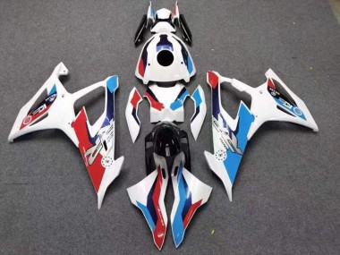 Purchase 2019-2022 BMW S1000RR Motorcycle Fairings - White Red Blue Canada