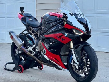 Purchase 2019-2022 BMW S1000RR Motorcycle Fairings - Black Red White Canada