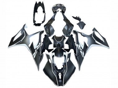 Purchase 2019-2022 BMW S1000RR Motorcycle Fairings - Black White Canada