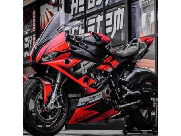 2019-2022 BMW S1000RR Motorcycle Fairings - Black Red Grey Canada
