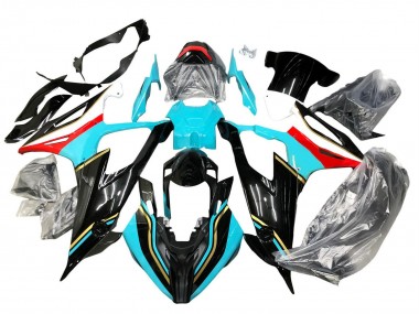 Purchase 2019-2022 BMW S1000RR Motorcycle Fairings - Black Sky Blue Red Canada