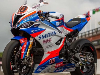 Purchase 2019-2022 BMW S1000RR Motorcycle Fairings - Blue Red White Smiths Canada