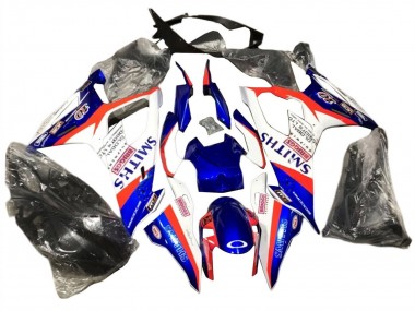 Purchase 2019-2022 BMW S1000RR Motorcycle Fairings - Blue Red White Smiths Canada