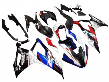 Purchase 2019-2022 BMW S1000RR Motorcycle Fairings - Blue Red White 23 Canada