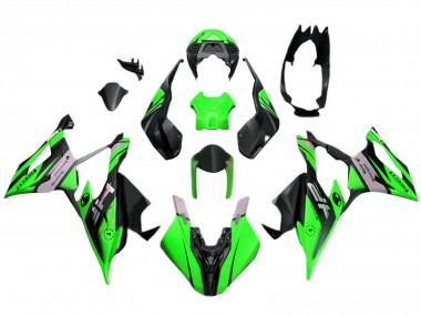 Purchase 2019-2022 BMW S1000RR Motorcycle Fairings - Green Black Canada