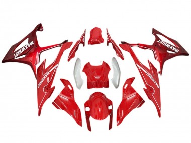 Purchase 2019-2022 BMW S1000RR Motorcycle Fairings - Red Silver MaxWrist Canada