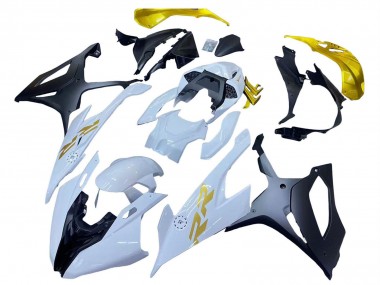 Purchase 2019-2022 BMW S1000RR Motorcycle Fairings - White Gold Canada