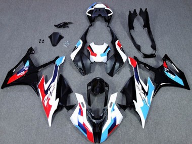 Purchase 2019-2022 BMW S1000RR Motorcycle Fairings - Black White Blue Canada