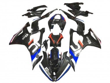 Purchase 2019-2022 BMW S1000RR Motorcycle Fairings - Black White Blue Carbon Fiber Canada