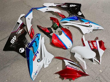 Purchase 2019-2022 BMW S1000RR Motorcycle Fairings - Red White Blue 46 Canada