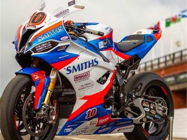 Purchase 2019-2022 BMW S1000RR Motorcycle Fairings - White Blue Red Smiths Canada