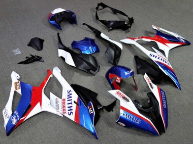 Purchase 2019-2022 BMW S1000RR Motorcycle Fairings - White Blue Red Smiths Canada