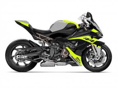 Purchase 2019-2022 BMW S1000RR Motorcycle Fairings - Black Yellow Grey Canada