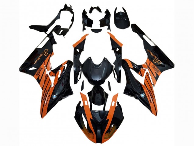 2017-2018 BMW S1000RR Motorcycle Fairings - Orange Black Canada