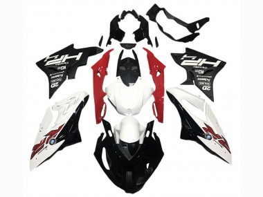 Purchase 2017-2018 BMW S1000RR Motorcycle Fairings - White Red Matte Black Canada
