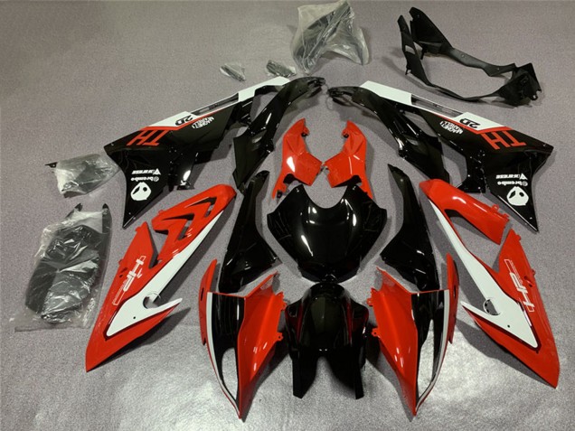 2017-2018 BMW S1000RR Motorcycle Fairing - White Red Glossy Black Canada