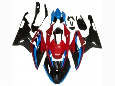 Purchase 2017-2018 BMW S1000RR Motorcycle Fairings - Blue Red Black Canada