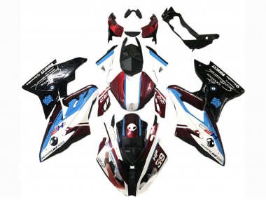 Purchase 2017-2018 BMW S1000RR Abs Fairings - White Blue Red Glossy Black Canada