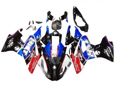 Purchase 2017-2018 BMW S1000RR Motorcycle Fairings Kits - White Blue Red Glossy Black Canada