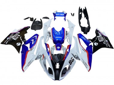 Purchase 2017-2018 BMW S1000RR Bike Fairings - White Blue Red Glossy Black Canada