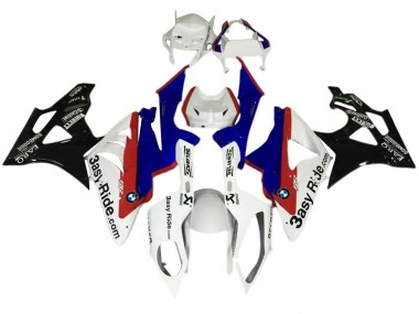 Purchase 2017-2018 BMW S1000RR Motorcycle Fairings Kit - White Blue Red Glossy Black Canada