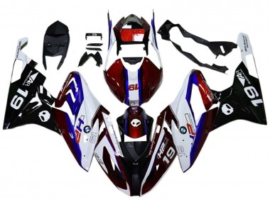 Purchase 2017-2018 BMW S1000RR Motorcycle Fairings - White Red Blue Black Canada