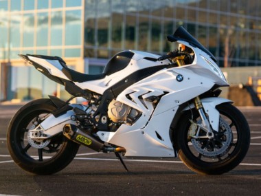 Purchase 2017-2018 BMW S1000RR Motorcycle Fairings - Glossy White Canada