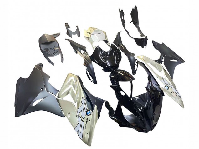 2017-2018 BMW S1000RR Motorcycle Fairings - Silver Black Canada