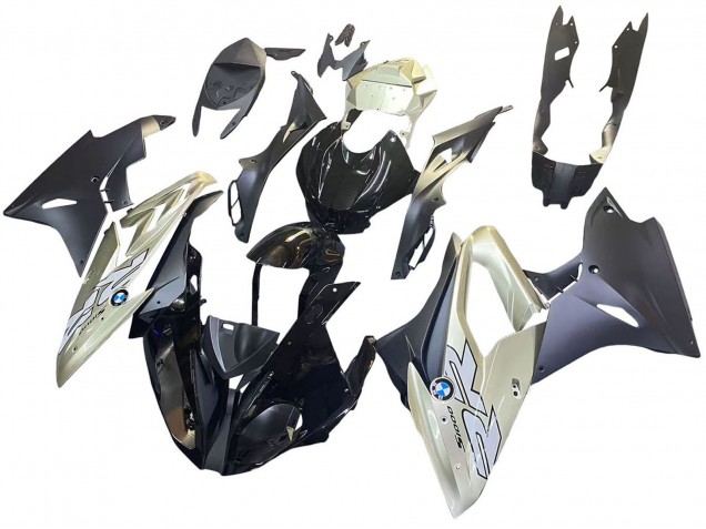 2017-2018 BMW S1000RR Motorcycle Fairings - Silver Black Canada