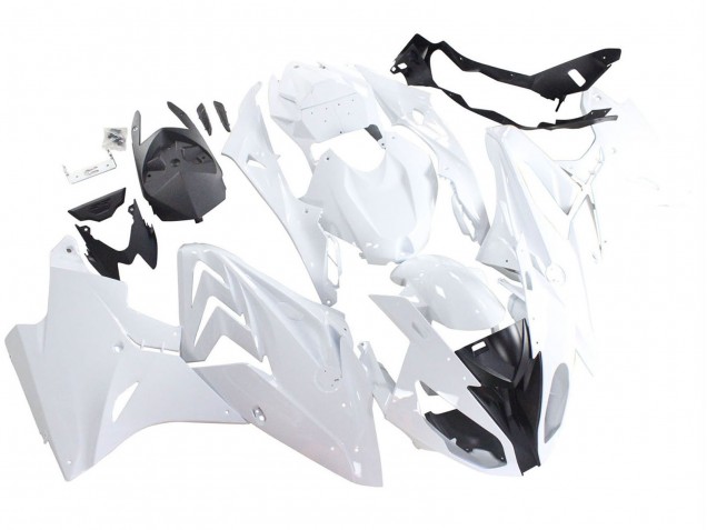 2017-2018 BMW S1000RR Motorcycle Fairings - White Canada