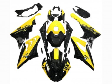 Purchase 2017-2018 BMW S1000RR Motorcycle Fairings - Yellow Black Canada