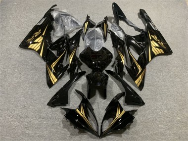 Purchase 2015-2016 BMW S1000RR Motorcycle Fairings - Glossy Black Gold Canada