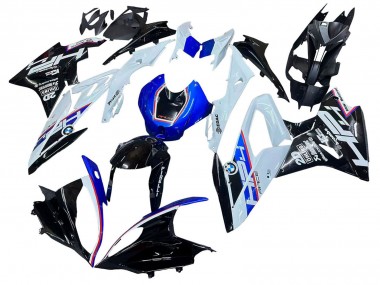 Purchase 2015-2016 BMW S1000RR Motorcycle Fairing Kits - White Blue Glossy Black Canada