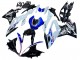 2015-2016 BMW S1000RR Motorcycle Fairing Kits - White Blue Glossy Black Canada