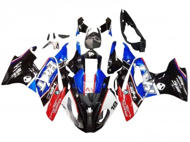 Purchase 2015-2016 BMW S1000RR Motorcycle Fairing - Blue Red Glossy Black Canada