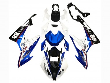 Purchase 2015-2016 BMW S1000RR Motorcycle Fairings - White Blue Black 88 Canada