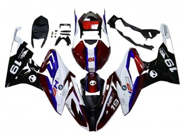 Purchase 2015-2016 BMW S1000RR Bike Fairings - White Red Blue Black Canada
