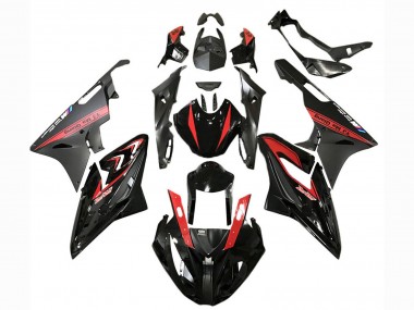 Purchase 2015-2016 BMW S1000RR Motorcycle Fairings - Red Glossy Black Matte Black Canada