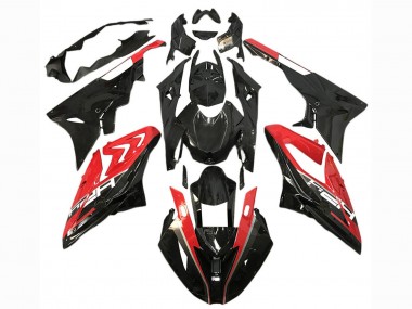 Purchase 2015-2016 BMW S1000RR Motorcycle Fairings - Red Glossy Black Canada