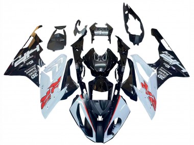 Purchase 2015-2016 BMW S1000RR Motorcycle Fairings - White Glossy Black Canada