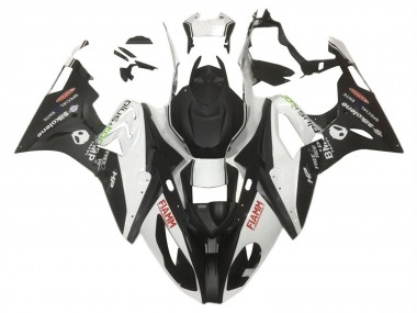 Purchase 2015-2016 BMW S1000RR Motorcycle Fairings - White Matte Black HP Fiamm Canada