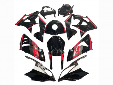 Purchase 2009-2014 BMW S1000RR Motorcycle Fairing - Red Glossy Black Canada