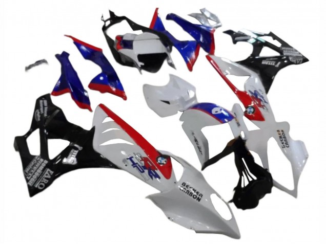 2009-2014 BMW S1000RR Abs Fairings - White Red Blue Glossy Black Canada