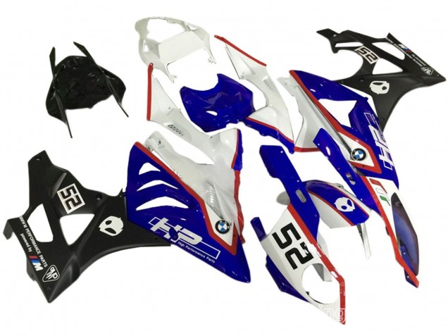 2009-2014 BMW S1000RR Motorbike Fairings - White Red Blue Black HP Canada