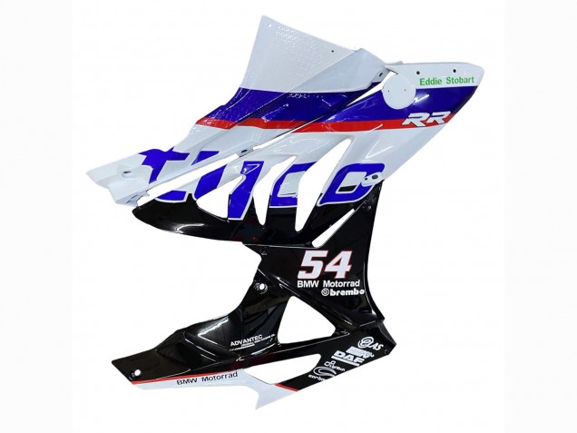 2009-2014 BMW S1000RR Motorcycle Fairings - White Red Blue Black Tyco Canada